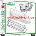 Steel Tube Metal Hanging Bar Steel Bar Holder for Shelves